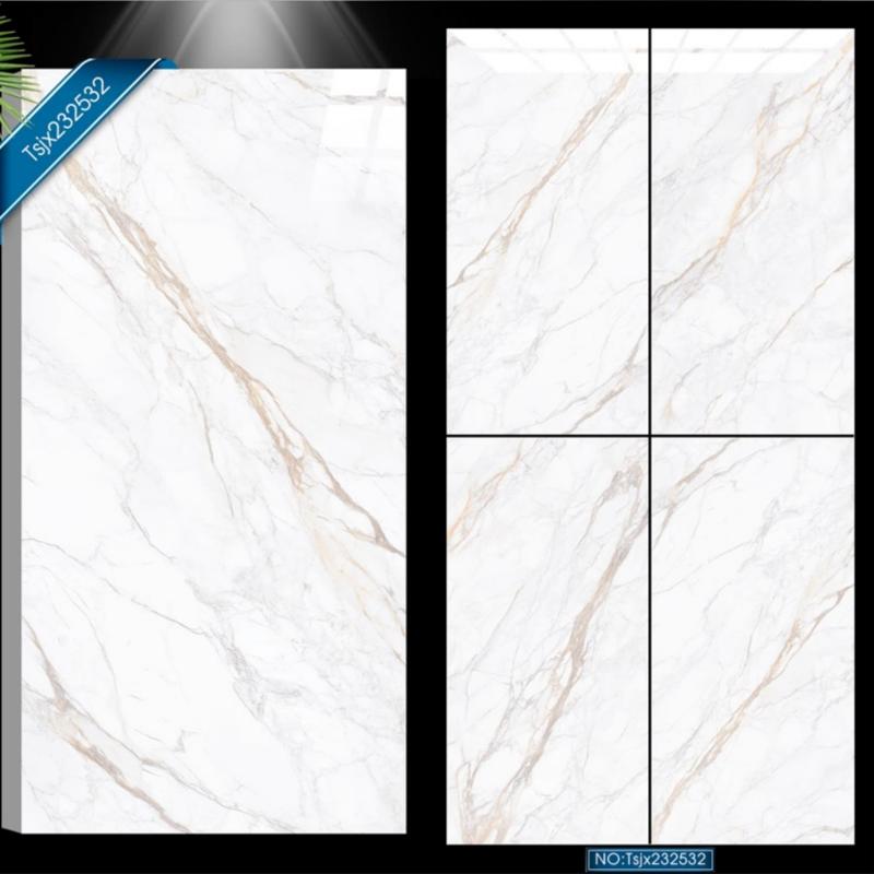 Luxury 600x1200mm Polished Marble Tile