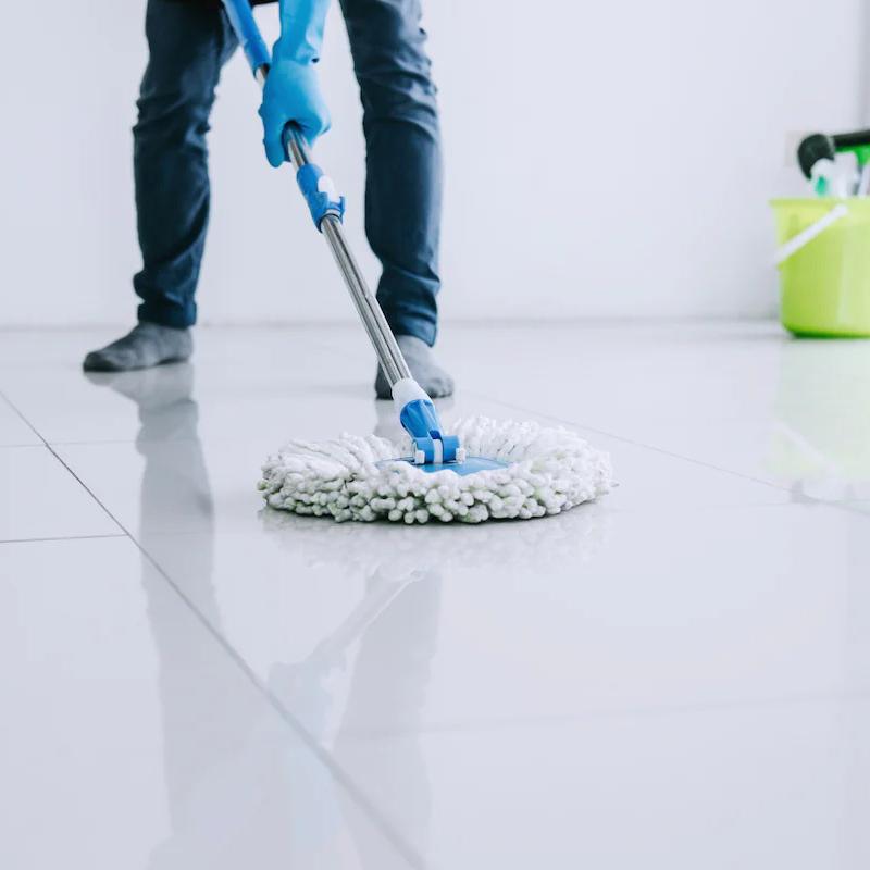 best way to clean porcelain tiles