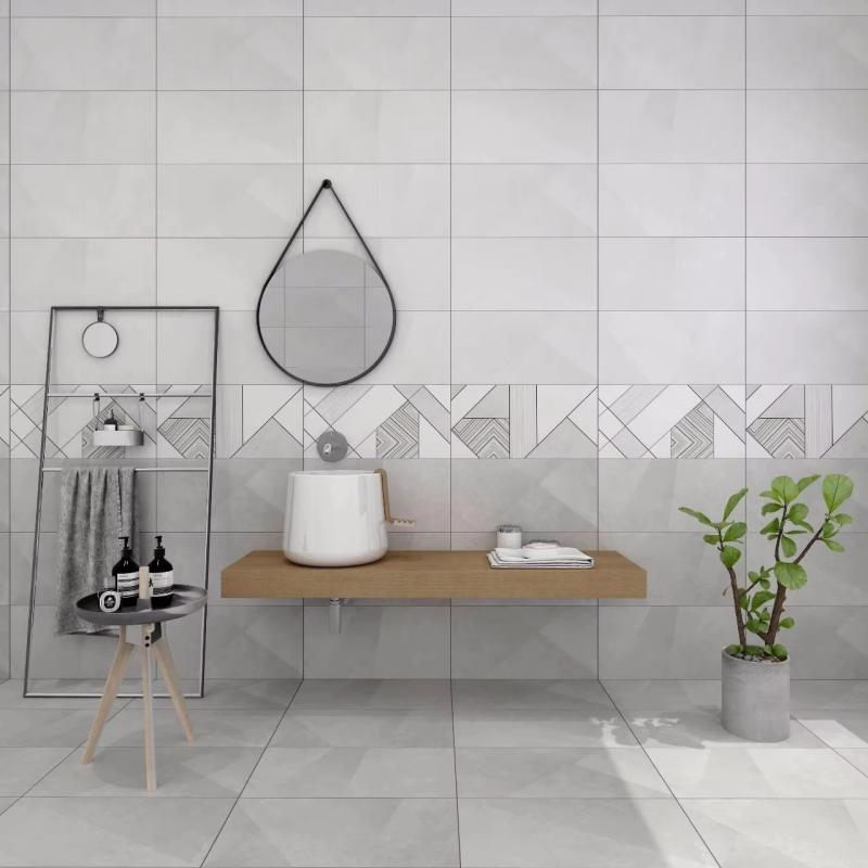 Indoor glazed ceramic wall tile