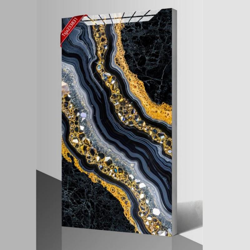 Polished Gold Vein Tile for Project