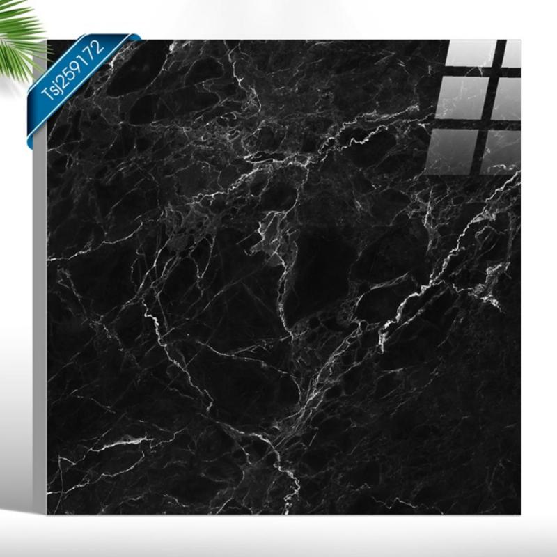 High Gloss Black Stone Texture Tile High Gloss Black Stone Texture Tile