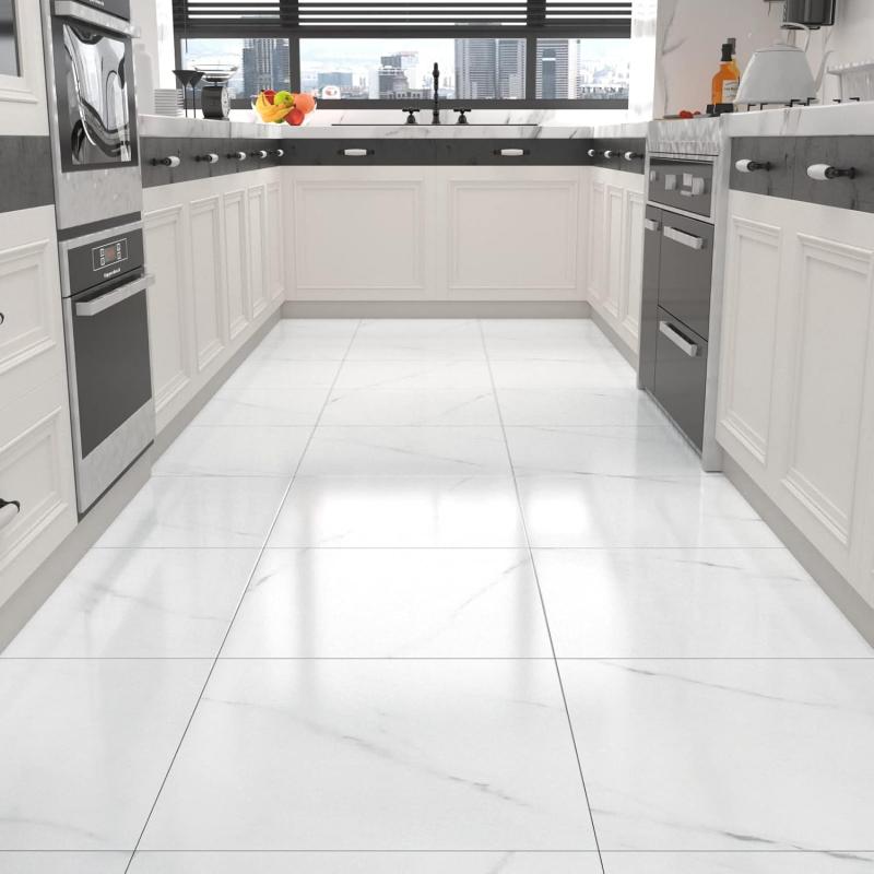 White Porcelain and Ceramic Tiles Maintenance Guide