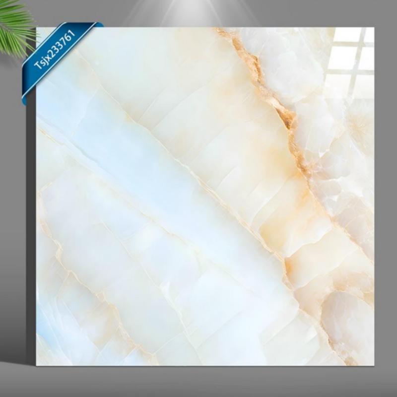 Stone Effect Glossy Floor Tile