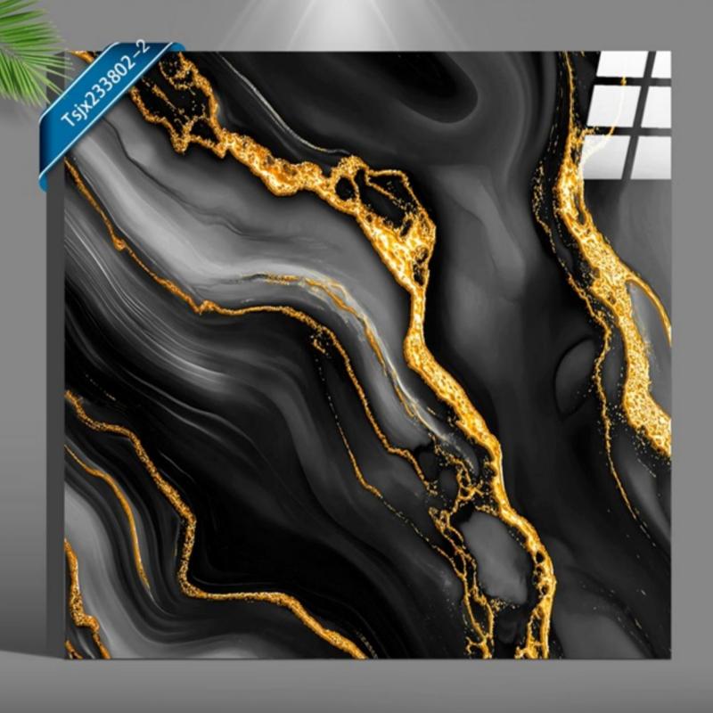 Modern Stone Pattern Gloss Ceramic Tile