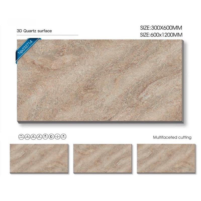 Wholesale Beige Matte Finish Porcelain Tile