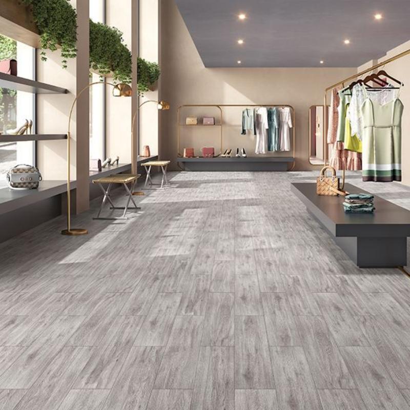 Modern ceramic tile flooring commercial spaces