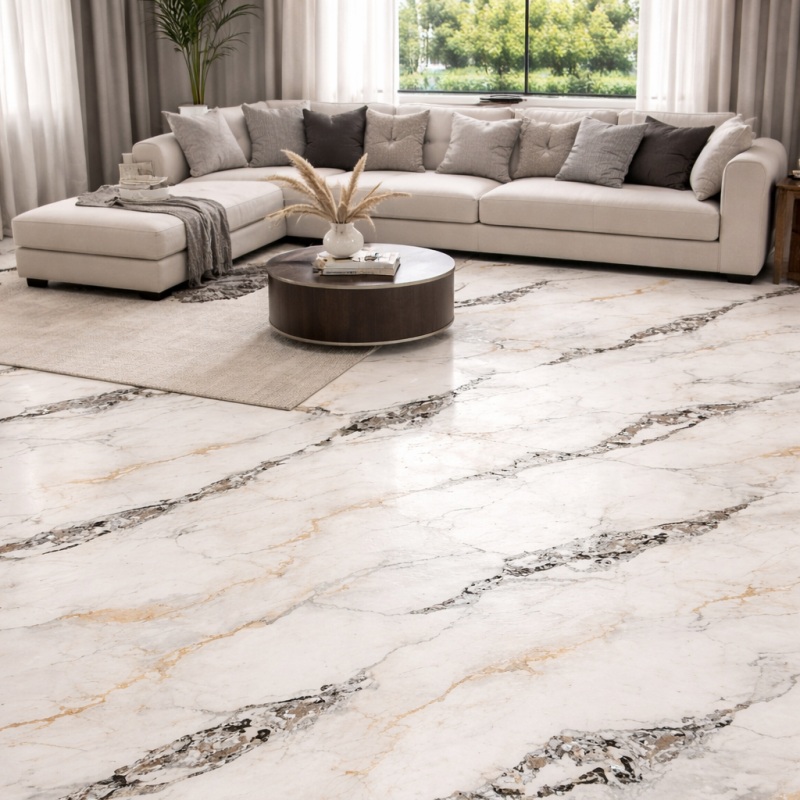 ODM OEM Waterproof White Ceramic Tile