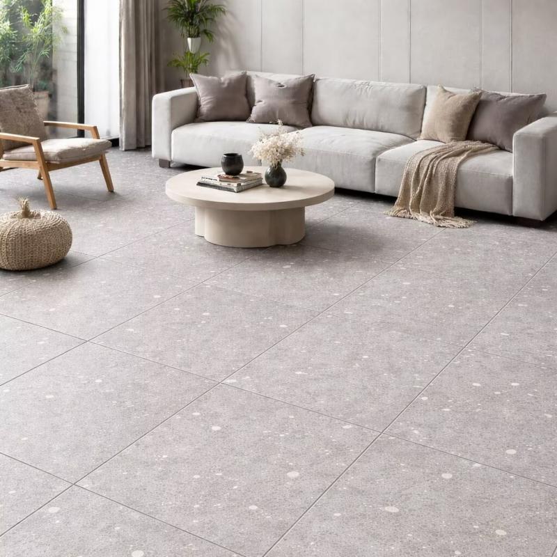 China Factory Dark Grey Porcelain Tile