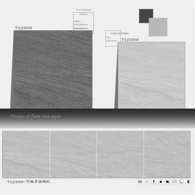 Wholesale Matte Grey Porcelain Tile
