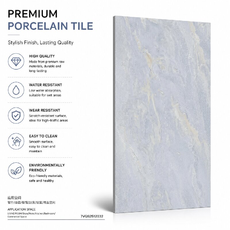 High Gloss Large Format Interior Tile