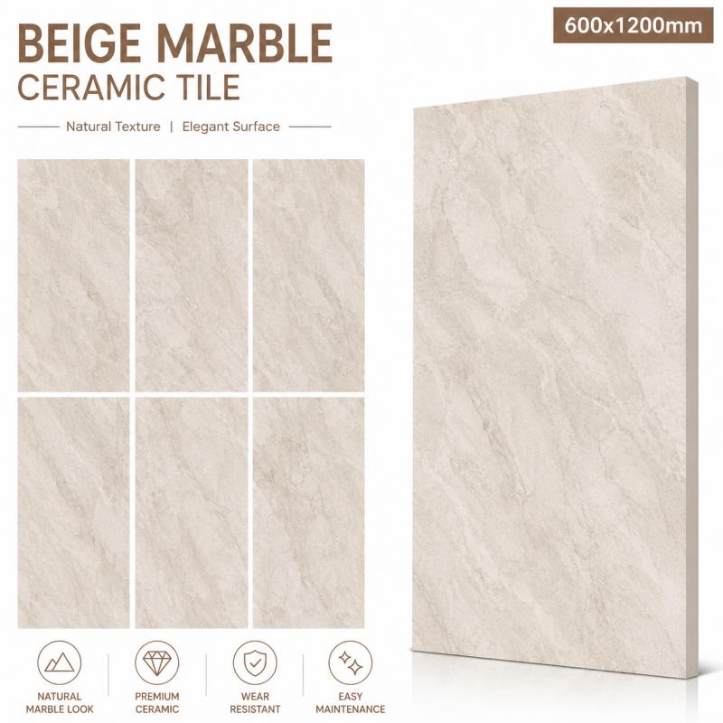 Factory Direct Beige Wall Floor Tile