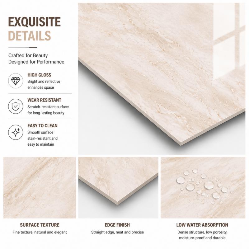 Cheap Custom Size Ceramic Floor Tile