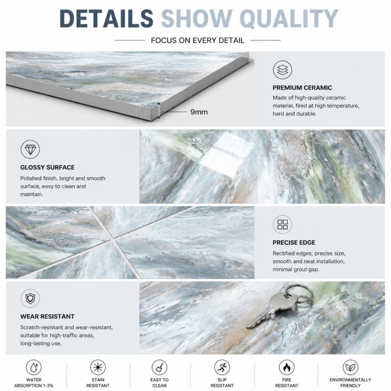High Quality Living Room Interior Floor Tile