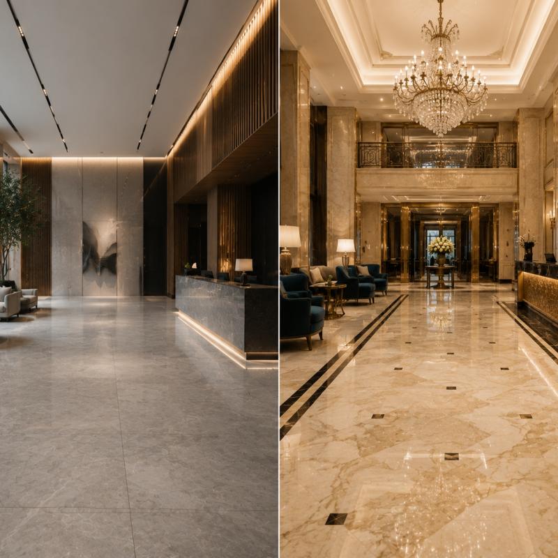 Large Format Hotel Flooring Tiles
