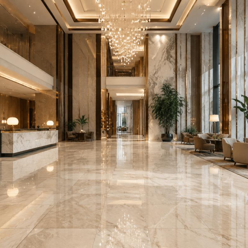 What Are the Best Flooring Tiles for a Hotel Lobby?