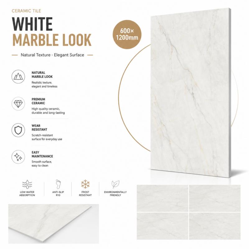 High Quality White Interior Floor Tile High Quality White Interior Floor Tile
