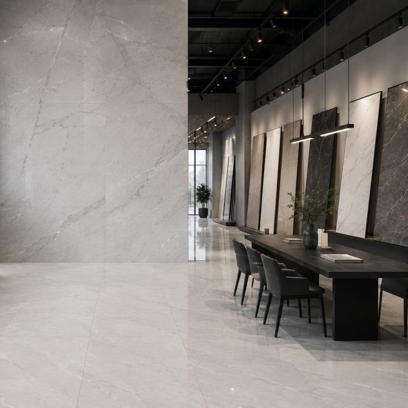 Modern Large Format Porcelain Floor Tile
