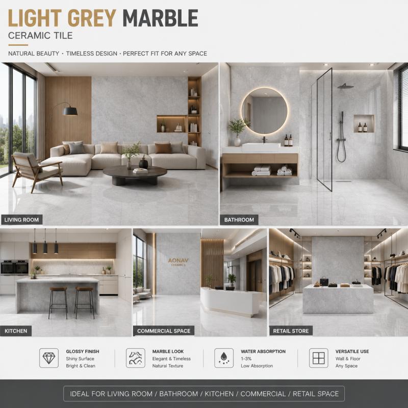 Custom Interior Wall Ceramic Tile