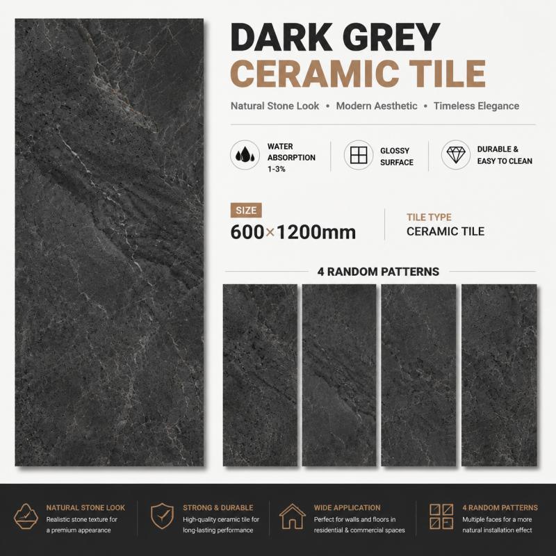 Factory Price Grey Interior Wall Tile
