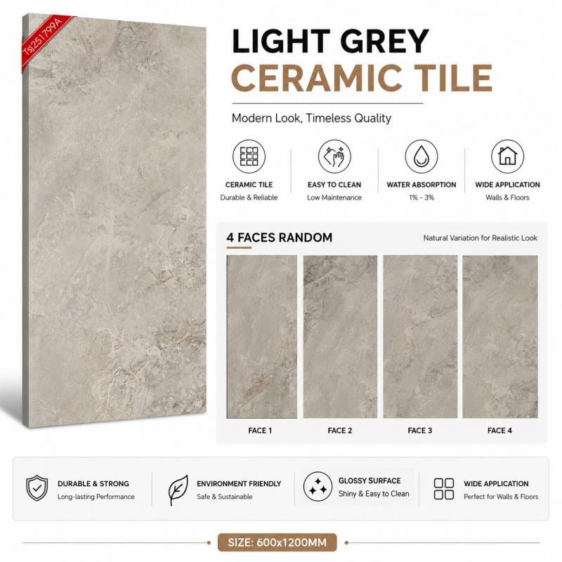 Natural Pattern Glossy Wall Ceramic Tile Natural Pattern Glossy Wall Ceramic Tile